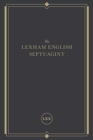 Lexham English Septuagint - Book