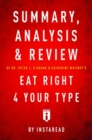 Summary, Analysis & Review of Peter J. D'Adamo's Eat Right 4 Your Type by Instaread - eBook