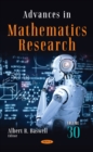 Advances in Mathematics Research. Volume 30 - eBook