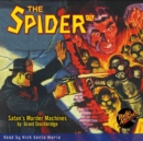 The Spider #75 Satan's Murder Machines - eAudiobook