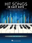 Hit Songs - In Easy Keys : Never More Than One Sharp or Flat! - Book