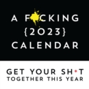 A F*cking 2023 Wall Calendar : Get Your Sh*t Together This Year - Includes Stickers! - Book