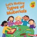 Let's Notice Types of Materials - eBook