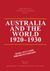 Documents on Australian Foreign Policy : Australia and the World, 1920-1930 - eBook