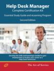 Help Desk Manager - Complete Certification Kit: Essential Study Guide and eLearning Program - Second Edition - eBook