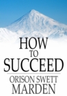 How to Succeed : Or, Stepping-Stones to Fame and Fortune - eBook