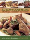 200 Slow Cooker Recipes - Book