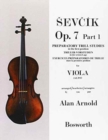 Viola Studies Op.7 Part1 : Preparatory Trill Studie - Book