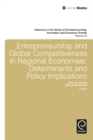 Entrepreneurship and Global Competitiveness in Regional Economies : Determinants and Policy Implications - eBook