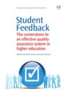 Student Feedback : The Cornerstone to an Effective Quality Assurance System in Higher Education - eBook