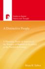 A Distinctive People : A Thematic Study of Aspects of the Witness of Baptists in Scotland in the Twentieth Century - eBook