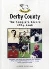 Derby County: The Complete Record 1884-1996 - Book