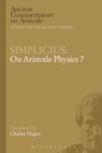 Simplicius: On Aristotle Physics 7 - eBook
