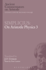 Simplicius: On Aristotle Physics 3 - eBook