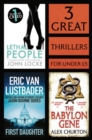 3 Great Thrillers : First Daughter, The Babylon Gene, Lethal People - eBook