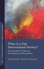 What is a Fair International Society? : International Law Between Development and Recognition - eBook