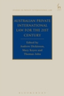 Australian Private International Law for the 21st Century : Facing Outwards - eBook