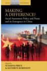Making a Difference? : Social Assessment Policy and Praxis and its Emergence in China - eBook