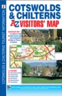 Cotswolds and Chilterns A-Z Visitors' Map - Book