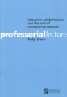 Education, Globalisation and the Role of Comparative Research - eBook