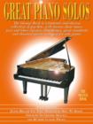 Great Piano Solos - the Orange Book : A Wonderful Variety of Well-Known Showtunes, Jazz and Blues Classics, Film Themes, Popular Songs ... - Book