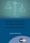 Learning Chinese as a Heritage Language : An Australian Perspective - eBook
