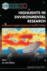 Highlights In Environmental Research, Professorial Inaugural Lectures At Imperial College - eBook
