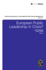 European Public Leadership in Crisis? - eBook
