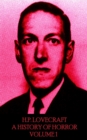 HP Lovecraft - A History in Horror - Volume 1 - eBook