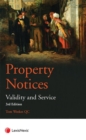 Property Notices : Validity and Service - Book