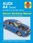 Audi A4 Diesel (Mar 08 - Oct 15) Haynes Repair Manual 08 to 65 - Book