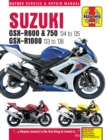 Suzuki GSX-R600/750 (04 - 05) & GSX-R1000 (03 - 08) Haynes Repair Manual - Book