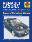 Renault Laguna Petrol & Diesel Owners Workshop Man : 2001-2007 - Book