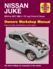 Nissan Juke (10 - 17) Haynes Repair Manual : ('10-'17) 60 to 17 - Book
