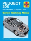 Peugeot 308 Petrol & Diesel (07 - 12) - Book