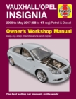 Vauxhall/Opel Insignia ('08-May 17) 08 to 17 reg - Book