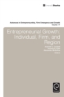 Entrepreneurial Growth : Individual, Firm, and Region - eBook