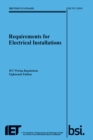 Requirements for Electrical Installations, IET Wiring Regulations, Eighteenth Edition, BS 7671:2018 - Book