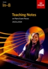 Teaching Notes on Piano Exam Pieces 2023 & 2024, ABRSM Grades In-8 - Book