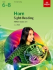Sight-Reading for Horn, ABRSM Grades 6-8, from 2023 - Book