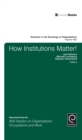 How Institutions Matter! - eBook