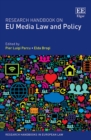 Research Handbook on EU Media Law and Policy - eBook