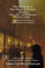 The MX Book of New Sherlock Holmes Stories - Part XIII : 2019 Annual (1881-1890) - Book