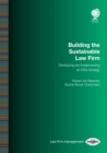 Building the Sustainable Law Firm : Developing and Implementing an ESG Strategy - eBook