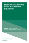 Emerging Research and Issues in Behavioral Disabilities - eBook