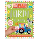 Big Stickers for Little Hands: Farm Friends - Book