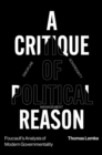 Foucault's Analysis of Modern Governmentality : A Critique of Political Reason - Book