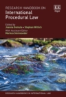 Research Handbook on International Procedural Law - Book