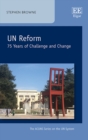 UN Reform : 75 Years of Challenge and Change - eBook