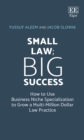 Small Law; Big Success : How to Use Business Niche Specialization to Grow a Multi-Million Dollar Law Practice - eBook